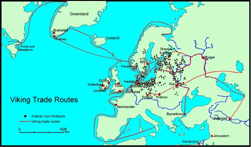 Viking trade routes